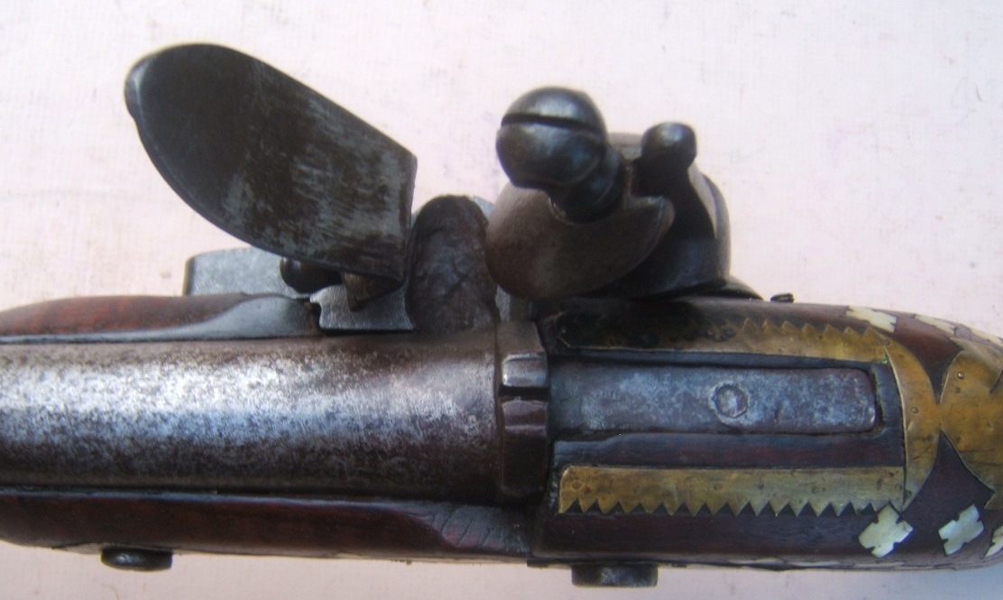 A FINE & SCARCE EARLY 19th CENTURY AFGHAN FLINTLOCK 