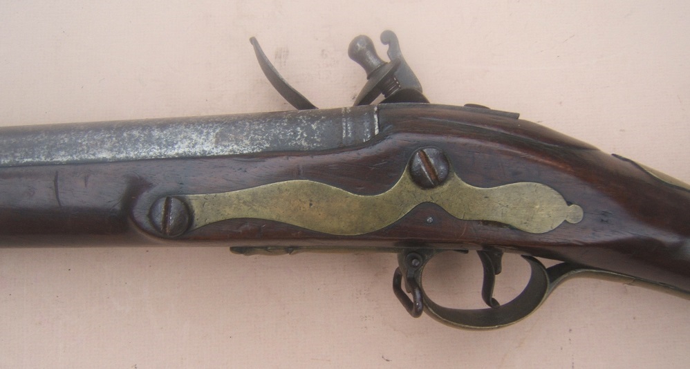 A FINE AMERICAN-USED REVOLUTIONARY WAR PATTERN 1777 SECOND MODEL/SHORTLAND BROWN BESS MUSKET, ca. 1778 view 4