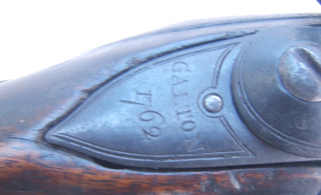 A VERY RARE REGIMENTALLY MARKED (7th. REGT. OF FOOT) FRENCH & INDIAN/AMERICAN REVOLUTIONARY WAR FIRST MODEL/LONGLAND PATTERN 1756 BROWN BESS MUSKET, by 