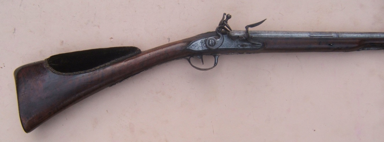 A FINE+ REVOLUTIONARY WAR PERIOD FRENCH FLINTLOCK FOWLER, by ALLEVIN a PARIS, ca. 1770 view 6