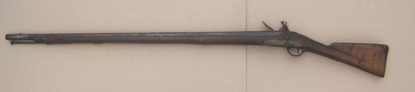 A VERY GOOD ATTIC UNTOUCHED AMERICAN REVOLUTIONARY WAR USED SHORTLAND PATTERN/SECOND MODEL PATTERN BROWN BESS MUSKET, ca. 1778-79 view 2