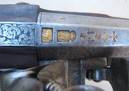AN EXTREMELY FINE QUALITY & MUSEUM GRADE SPANISH MADRID LOCK FOWLER, by ALONSO del CORRAL MADRID, ca. 1770 view 4