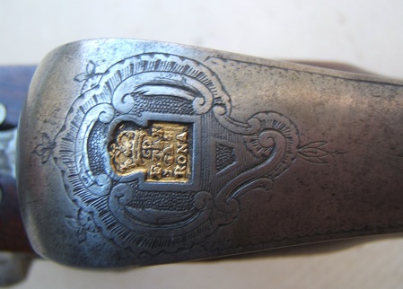 AN EXTREMELY FINE QUALITY & MUSEUM GRADE SPANISH MADRID LOCK FOWLER, by ALONSO del CORRAL MADRID, ca. 1770 view 5