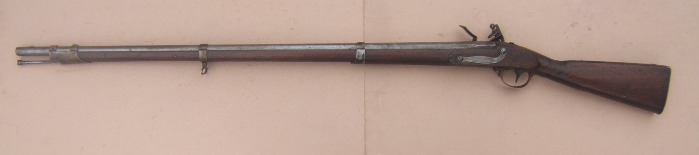 US MODEL 1816 TYPE II CONTRACT MUSKET, by L. EVANS, dtd. 1827 view 2