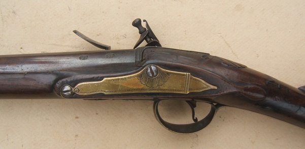 A FINE+ & RARE FRENCH & INDIAN/REVOLUTIONARY WAR PERIOD ENGLISH FLINTLOCK 