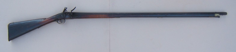  A VERY GOOD UNTOUCHED AMERICAN REVOLUTIONARY WAR PERIOD MAKER-SIGNED AMERICAN-MADE COMMITTEE OF SAFETY MUSKET,  BY B. HOMER, ca. 1775 view 1