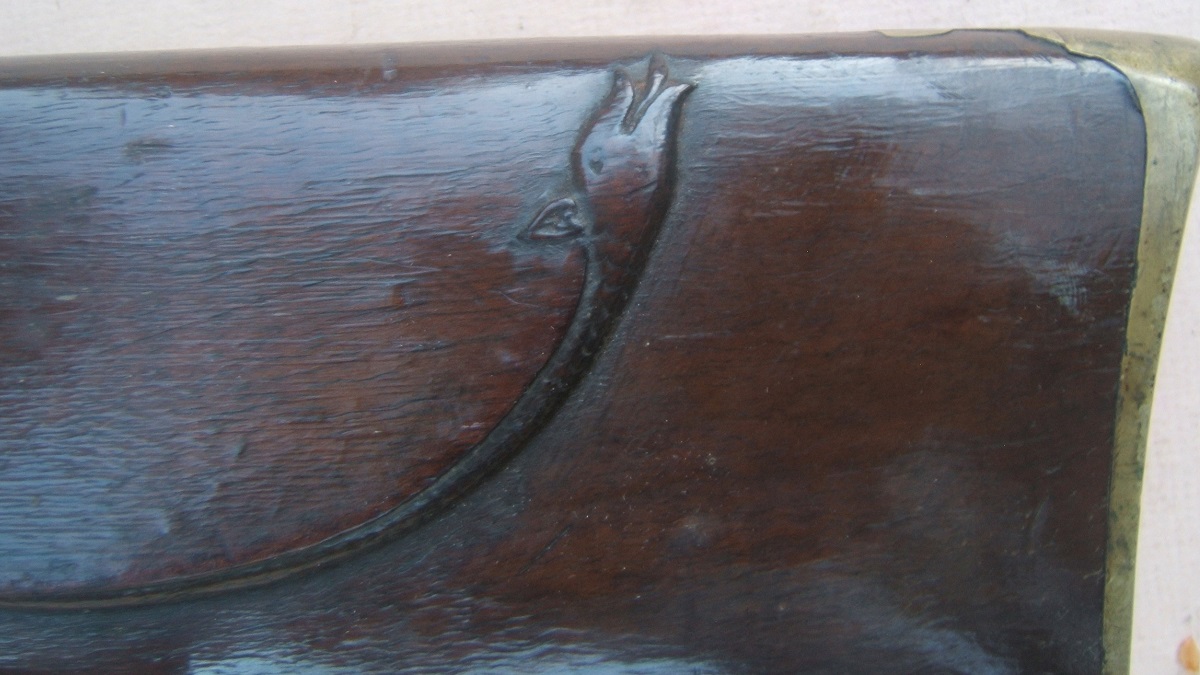 A FINE QUALITY SPANISH/NEAPOLITAN MIQUELET FOWLER w/ ORIGINAL SLING, ca. 1770 view 6