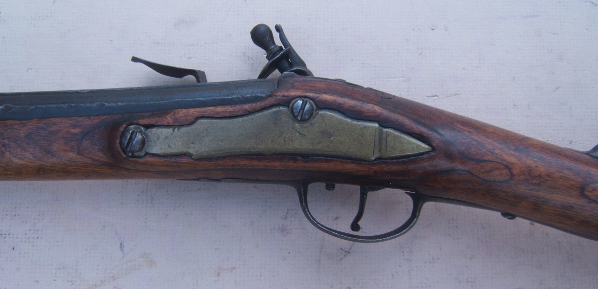 A FINE+ & SCARCE (EARLY 18TH CENTURY) SWEDISH FLINTLOCK JAEGER RIFLE, ca. 1740 view 4