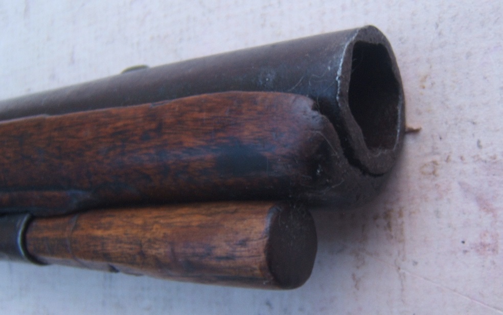 A FINE+ & SCARCE (EARLY 18TH CENTURY) SWEDISH FLINTLOCK JAEGER RIFLE, ca. 1740 view 7