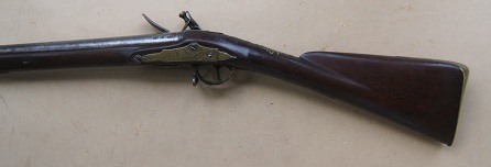 A FINE AMERICAN REVOLUTIONARY WAR PERIOD REGIMENTALLY MARKED ENGLISH OFFICER'S FUSIL/CARBINE, by W. SHARP, ca. 1770 view 2