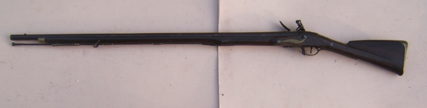 A FINE AMERICAN REVOLUTIONARY WAR EMERGENCY PRODUCTION (P. 1779-S) SECOND MODEL/SHORTLAND PATTERN BROWN BESS MUSKET, ca. 1779 view 2