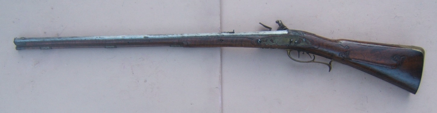 A VERY FINE & RARE EARLY-18th CENTURY GERMAN RESERVOIR BUTT MULTI-FIRING 
