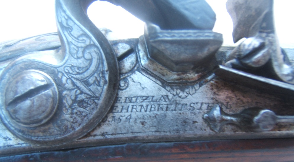 A VERY FINE & RARE EARLY-18th CENTURY GERMAN RESERVOIR BUTT MULTI-FIRING 