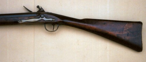 FRENCH & INDIAN/REVOLUTIONARY WAR PERIOD AMERICAN-MADE FUSIL/CARBINE, ca. 1760 view 2