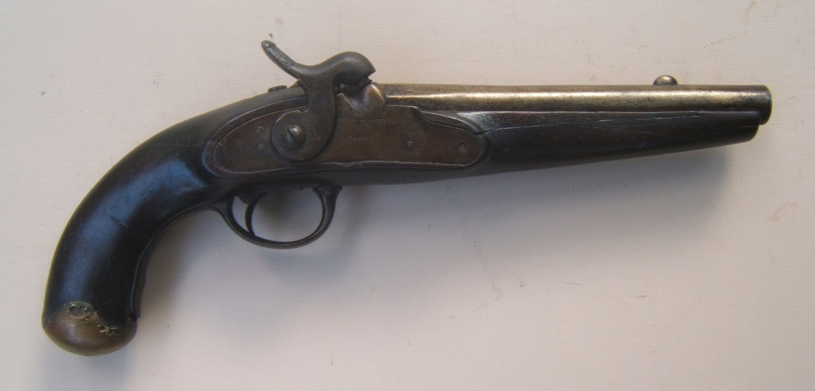 Details about   Very unusual percussion pistol rifle stock 