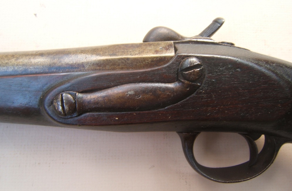 A SCARCE BELGIAN MANUFACTURED PRUSSIAN/GERMANIC TYPE CAVALRY PISTOL, MARKED 