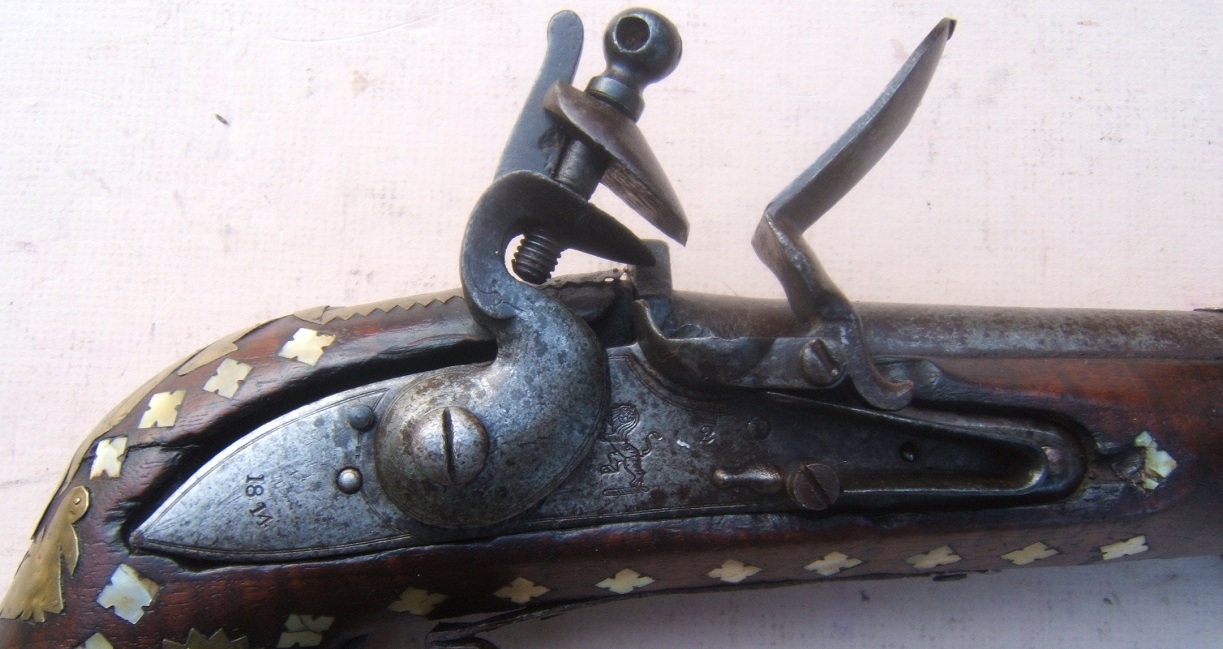 A FINE & SCARCE EARLY 19th CENTURY AFGHAN FLINTLOCK 