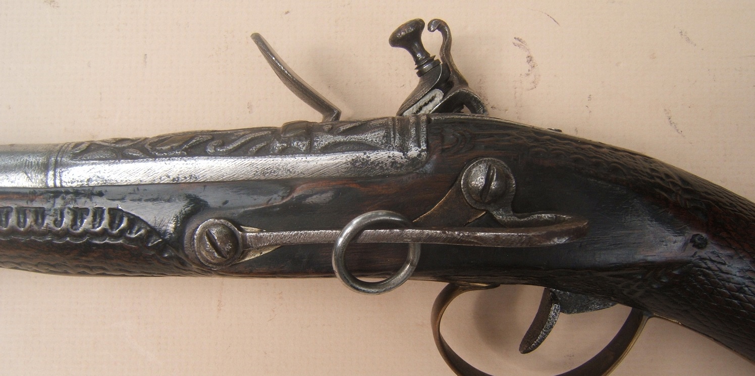 A VERY FINE 19TH CENTURY TURKISH FLINTLOCK BLUNDERBUSS DAG, ca. 1810 view4