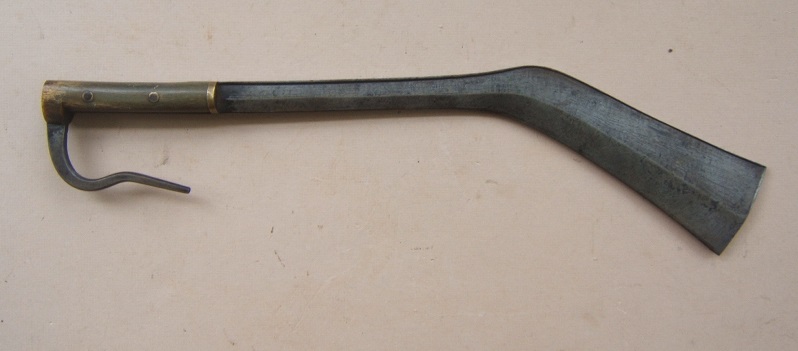 A MID-19th CENTURY KORA-TYPE (INDIAN) CHOPPER/MACE W/ IRON HILT, ca. 1850 view1