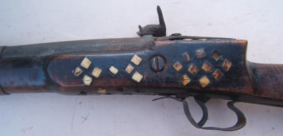 A MID-19TH CENTURY INDO-PERSIAN PERCUSSION MUSKET/TORADOR, ca. 1850 view4