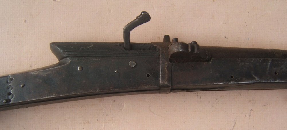 A VERY GOOD EARLY 19TH CENTURY INDIAN MATCHLOCK MUSKET/TORADOR, ca. 1820 view3