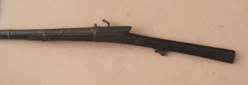 A VERY GOOD EARLY 19TH CENTURY INDIAN MATCHLOCK MUSKET/TORADOR, ca. 1820 view4