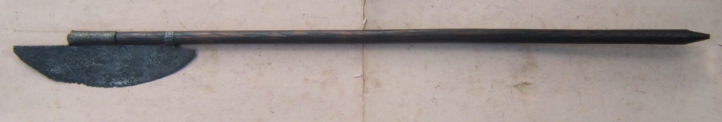 A 16th/17th CENTURY SCOTTISH LOCHABER/RUSSIAN BARDICHE 