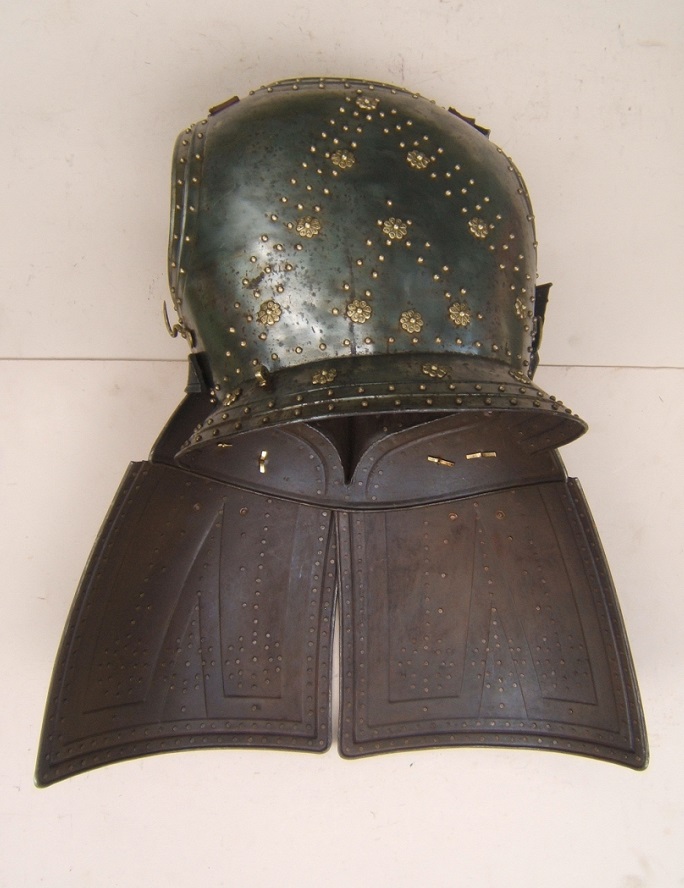 A FINE VICTORIAN PERIOD/EARLY 20TH CENTURY COPY OF A 17TH CENTURY ENGLISH CIVIL WAR PERIOD PIKEMAN'S ARMOUR, ca. 1640/1930