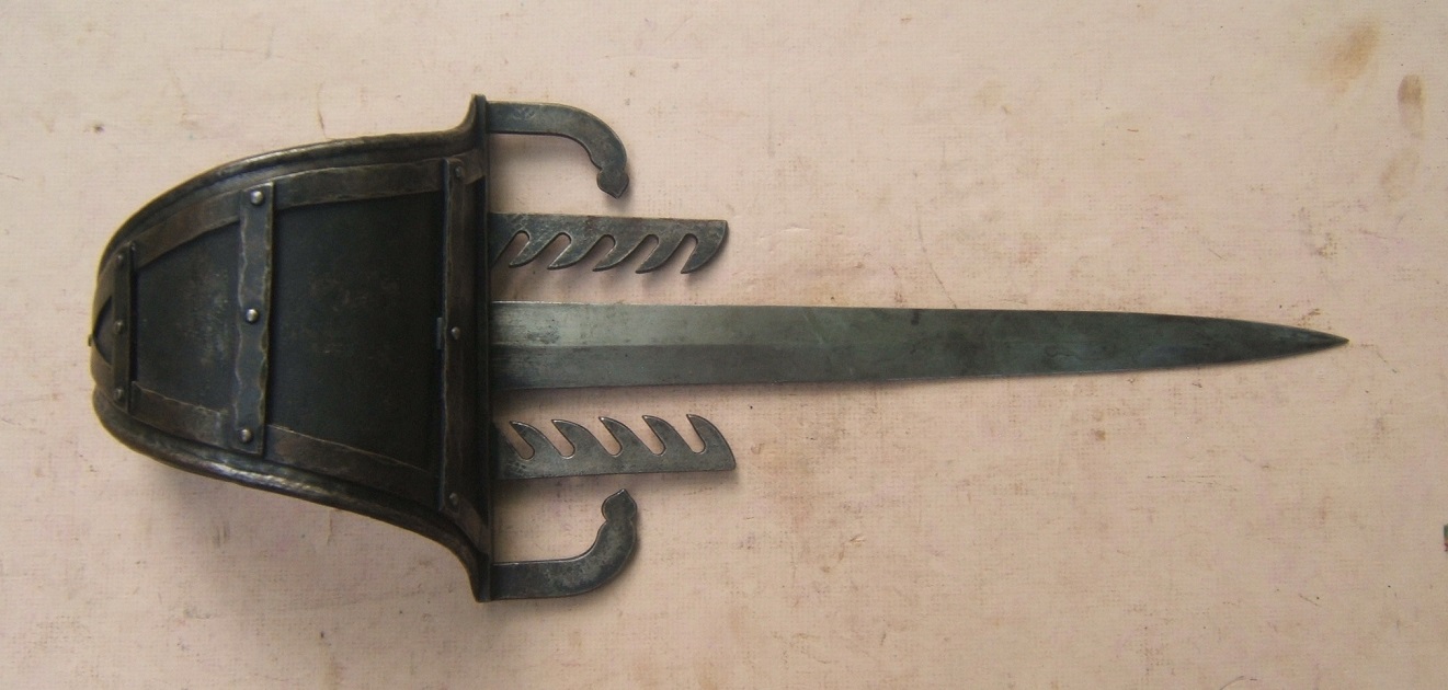A FINE QUALITY LATE 19TH/EARLY 20th CENTURY (ERNST SCHMIDT) ARMOURER COPY OF A 16th CENTURY, ca. 1550 GERMAN 