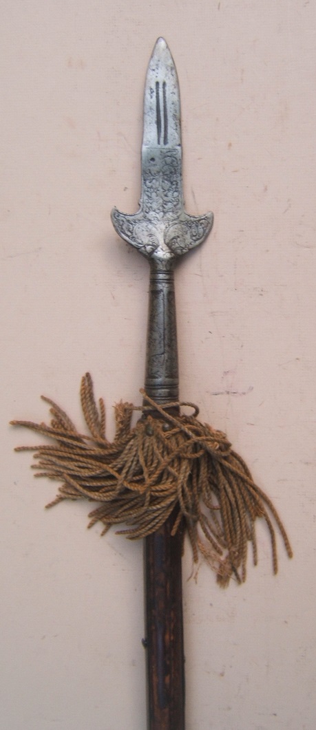 A FINE EARLY COLONIAL/AMERICAN REVOLUTIONARY WAR PERIOD GERMAN (HESSIAN TYPE) ETCHED & ENGRAVED MILITARY 