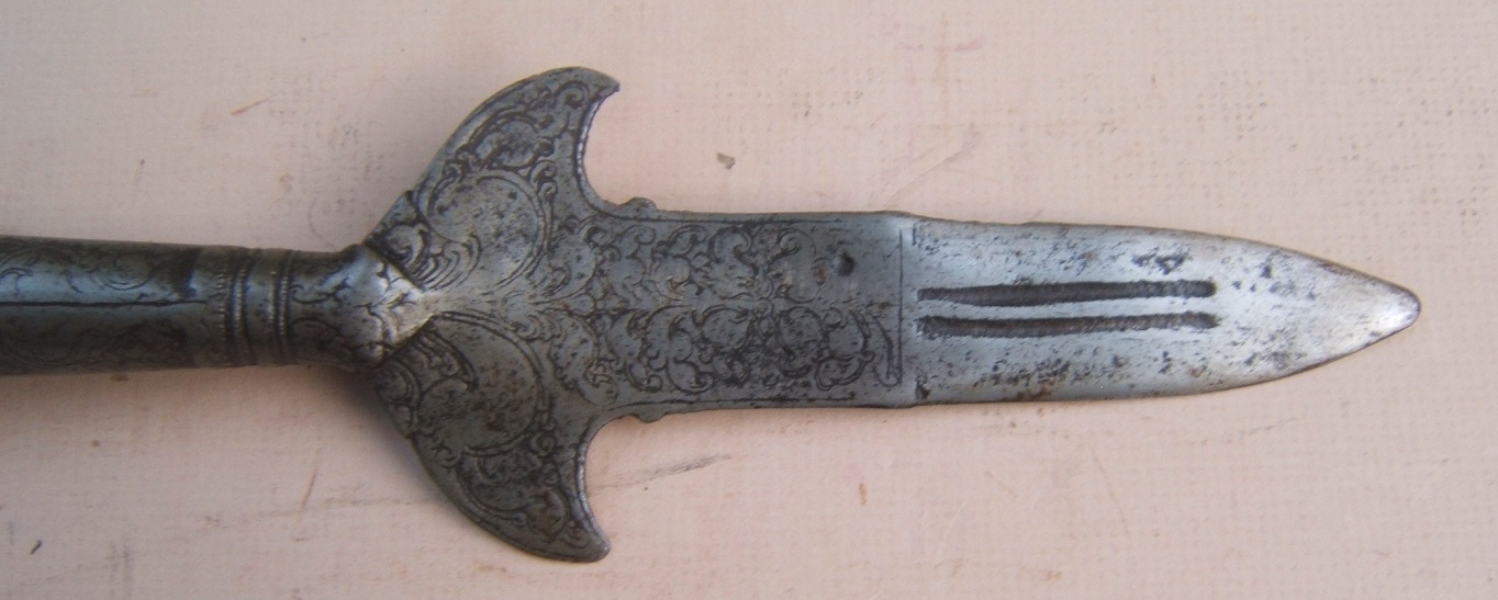 A FINE EARLY COLONIAL/AMERICAN REVOLUTIONARY WAR PERIOD GERMAN (HESSIAN TYPE) ETCHED & ENGRAVED MILITARY 