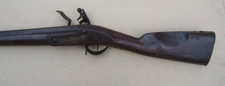 A FINE NAPOLEONIC WAR PERIOD FRENCH MODEL AN IX (NAVAL) MUSKET, ca. 1810 view 2