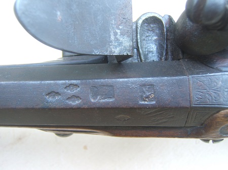 A FINE QUALITY MID 18TH CENTURY FRENCH BRONZE MOUNTED FLINTLOCK FOWLER, ca. 1750view 4