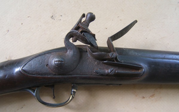 A VERY GOOD COLONIAL/FRENCH & INDIAN WAR PERIOD MAPLE STOCK HUDSON VALLEY LONG FOWLER, ca. 1750 view 3