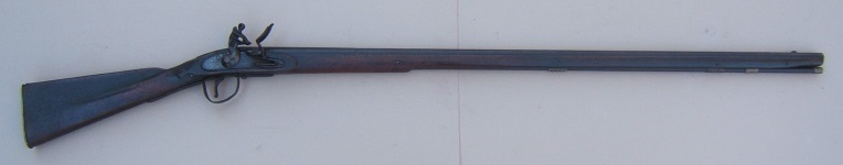 A FINE+ & RARE ORIGINAL FLINTLOCK NORTH WEST LONG TRADE GUN, BY PARKER & FIELD, dtd. 1874 view 1