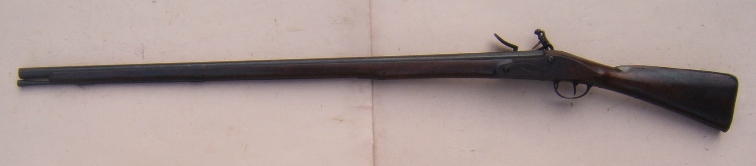 A FINE & RARE COLONIAL/AMERICAN REVOLUTIONARY WAR PERIOD AMERICAN MUSKET, ca. 1760 view 2