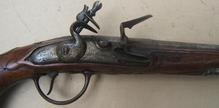 A SCARCE & FINE COLONIAL PERIOD DUTCH FLINTLOCK HOLSTER PISTOL by J. DEPRE, ca. 1720s view 3