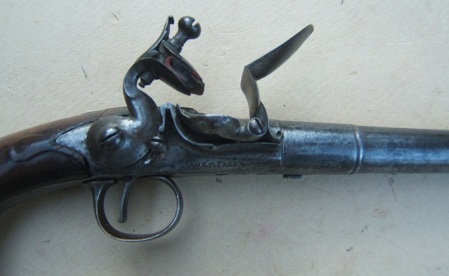A COLONIAL PERIOD QUEEN ANN TURN-OFF PISTOL BY JAMES FREEMAN, ca. 1715view 3