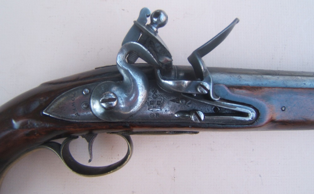 A FINE AMERICAN REVOLUTIONARY WAR PERIOD REGT. MARKED ENGLISH 