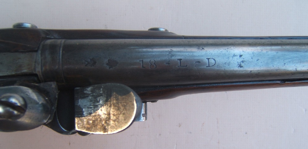 A FINE AMERICAN REVOLUTIONARY WAR PERIOD REGT. MARKED ENGLISH 