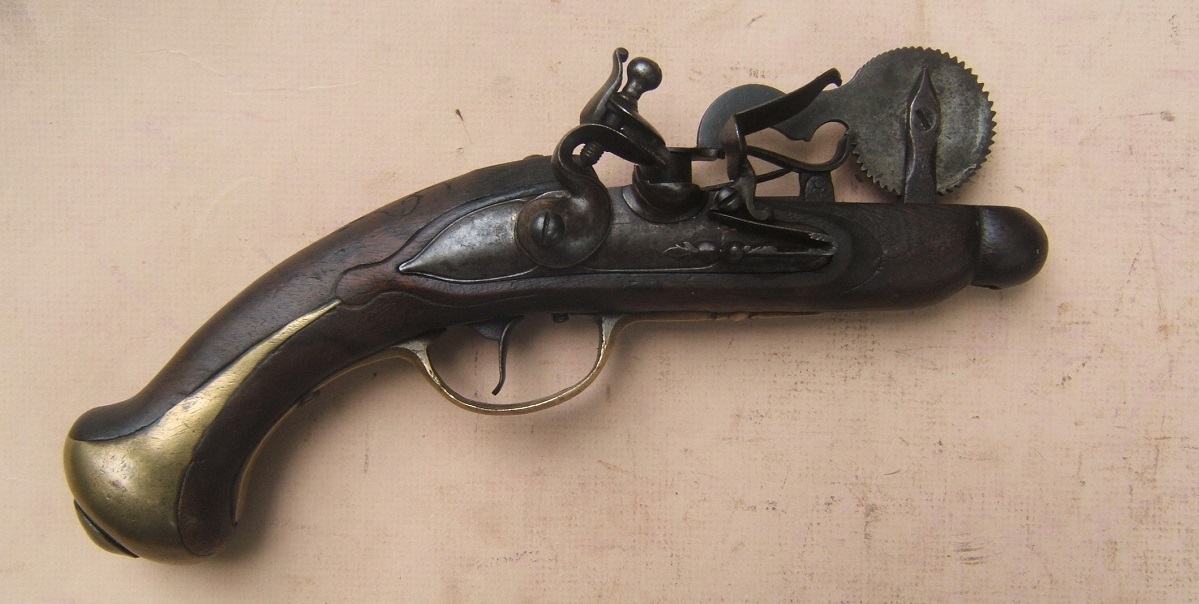 A FINE & RARE FLINTLOCK EPROUVETTE/POWDER-TESTER, ca. 1740 view 4
