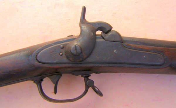 A MEXICAN AMERICAN WAR PERIOD US MODEL 1842 SPRINGFIELD MUSKET, DTD. 1846/7 view 3