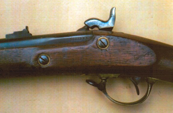 CIVIL WAR PERIOD REMINGTON ZOUAVE RIFLE, DTD. 1863 view 2