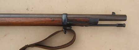 A VERY FINE INDIAN WAR PERIOD US MODEL 1879 TRAPDOOR SPRINGFIELD RIFLE & SLING, SN: 35X,XXX, ca. 1884view 5