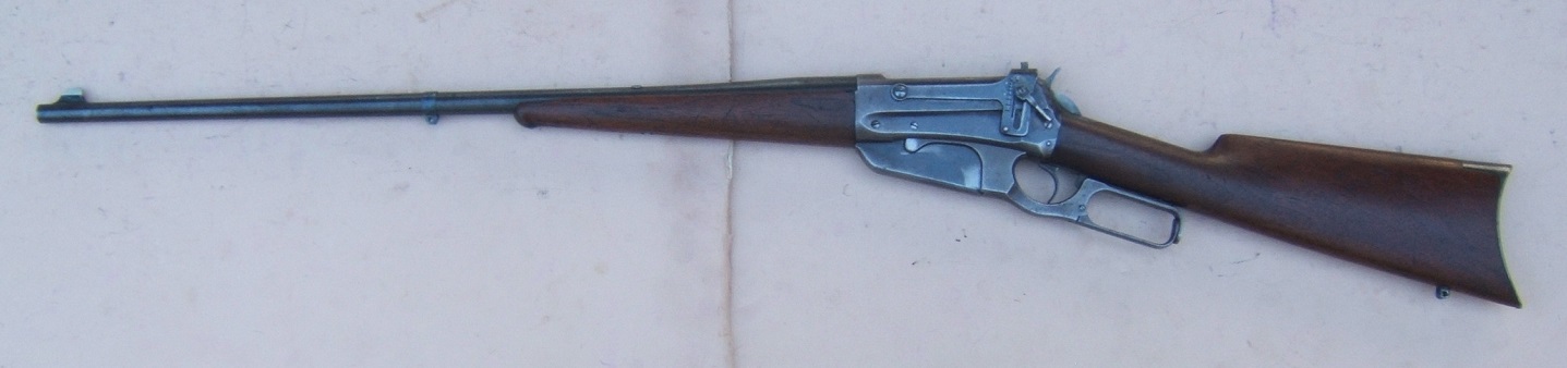 A FINE & SCARCE ANTIQUE WINCHESTER MODEL 1895 RIFLE, Sn. 5,XXX view 2