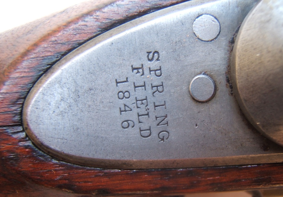 A FINE MEXICAN AMERICAN WAR PERIOD US MODEL 1842 SPRINGFIELD MUSKET, DTD. 1846 view 5