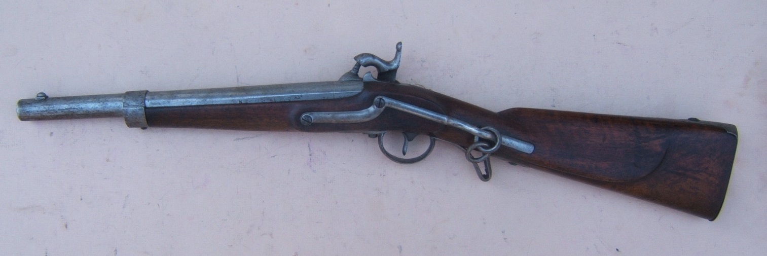 A VERY FINE & SCARCE AMERICAN CIVIL WAR IMPORT AUSTRIAN MODEL 1851 SADDLE-RING CAVALRY CARBINE, ca. 1852 view 2