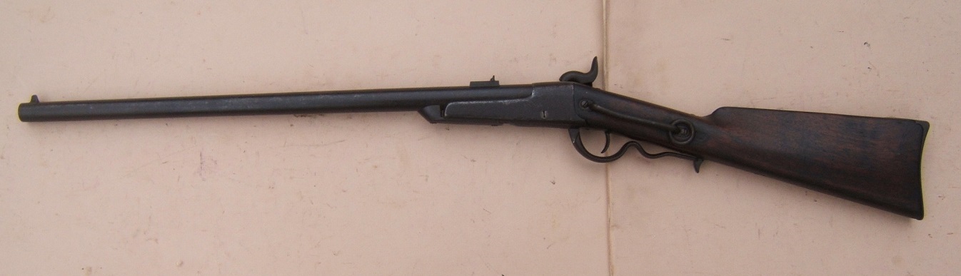 A VERY GOOD AMERICAN CIVIL WAR ISSUED GALLAGER STANDARD MODEL SADDLE-RING PERCUSSION CARBINE (SN 9,6XX), ca. 1862 view 2