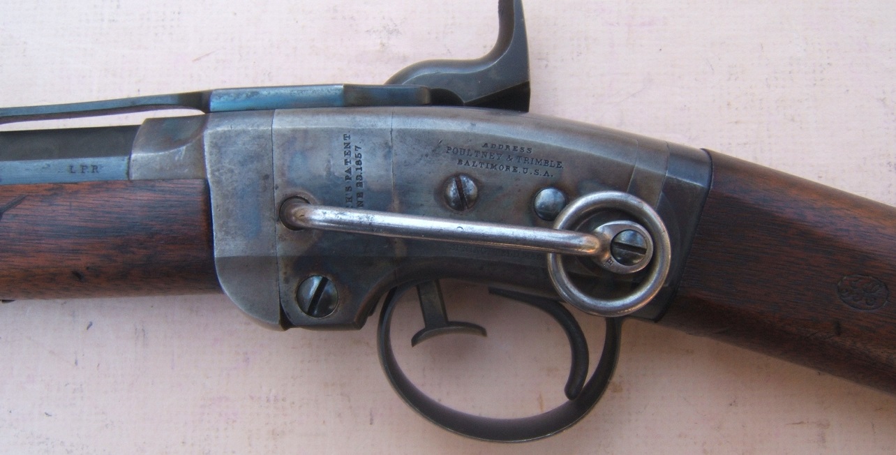 A FACTORY NEW/MINT CONDITION SMITH CIVIL WAR SADDLE RING CARBINE, BY THE AMERICAN MACHINE WORKS
