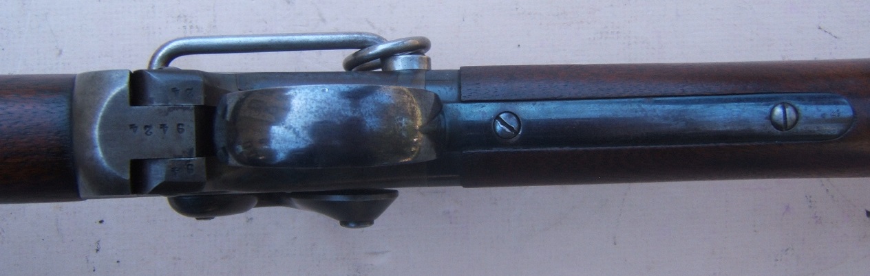 A FACTORY NEW/MINT CONDITION SMITH CIVIL WAR SADDLE RING CARBINE, BY THE AMERICAN MACHINE WORKS